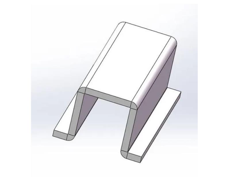 钟楼U型槽折弯件